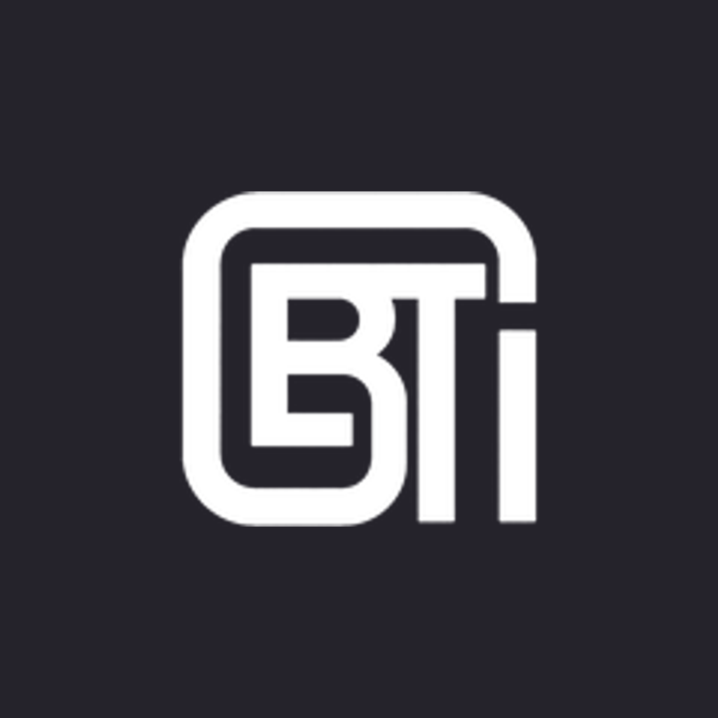 GBTI avatar, white mark on ink